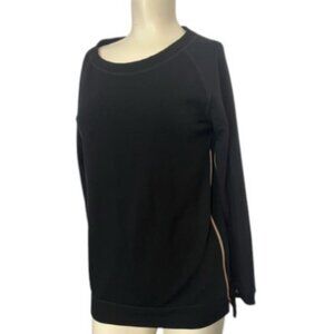 Stella & Dot black long sleeves pullover sweater size XS